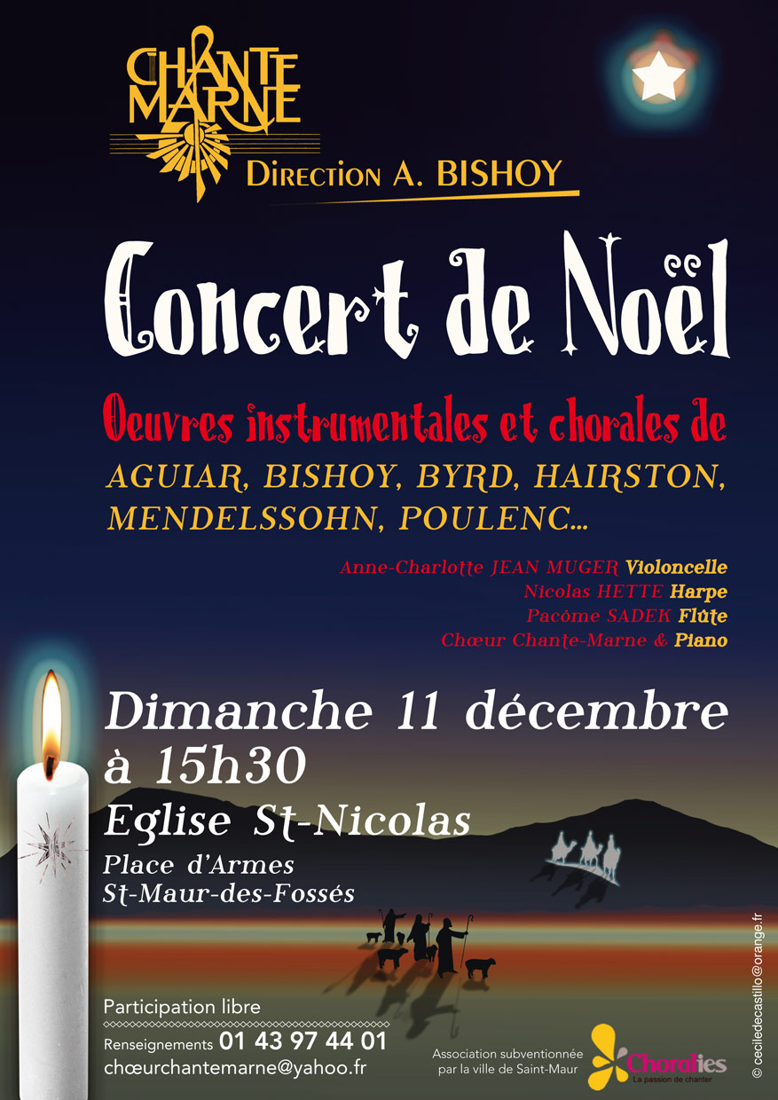 2011.12 Affiche concert Noël